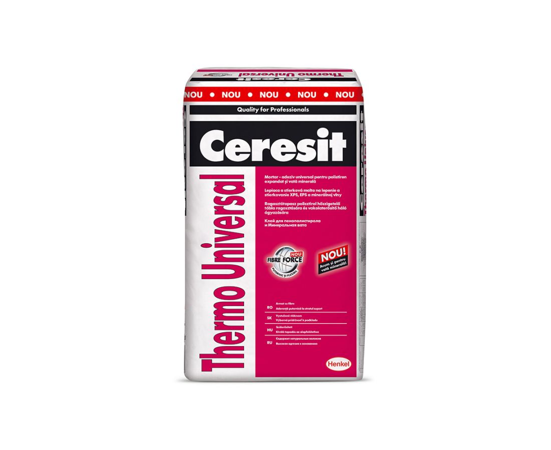 Ceresit წებო 25კგ — ფითხი და ბათქაში